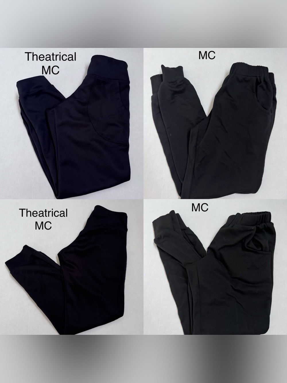 Bundle Black Activewear Leggings - Solid Black